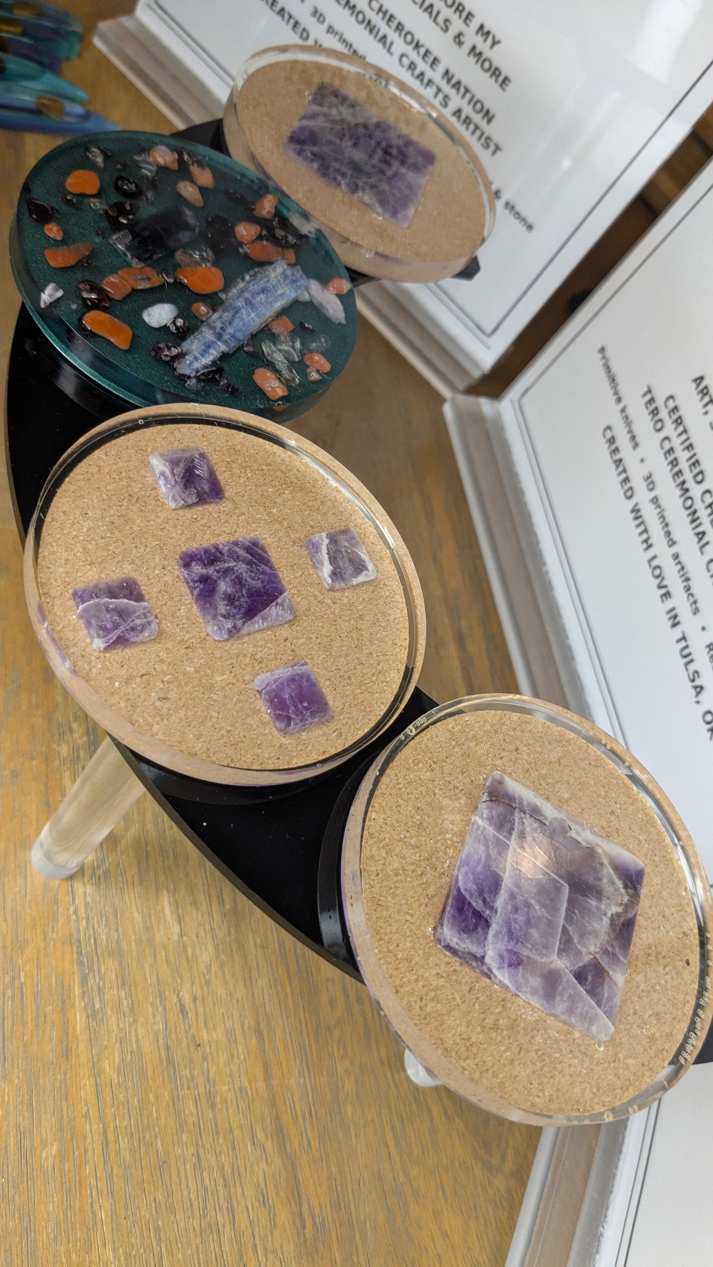 Earth Alchemy Coaster Set