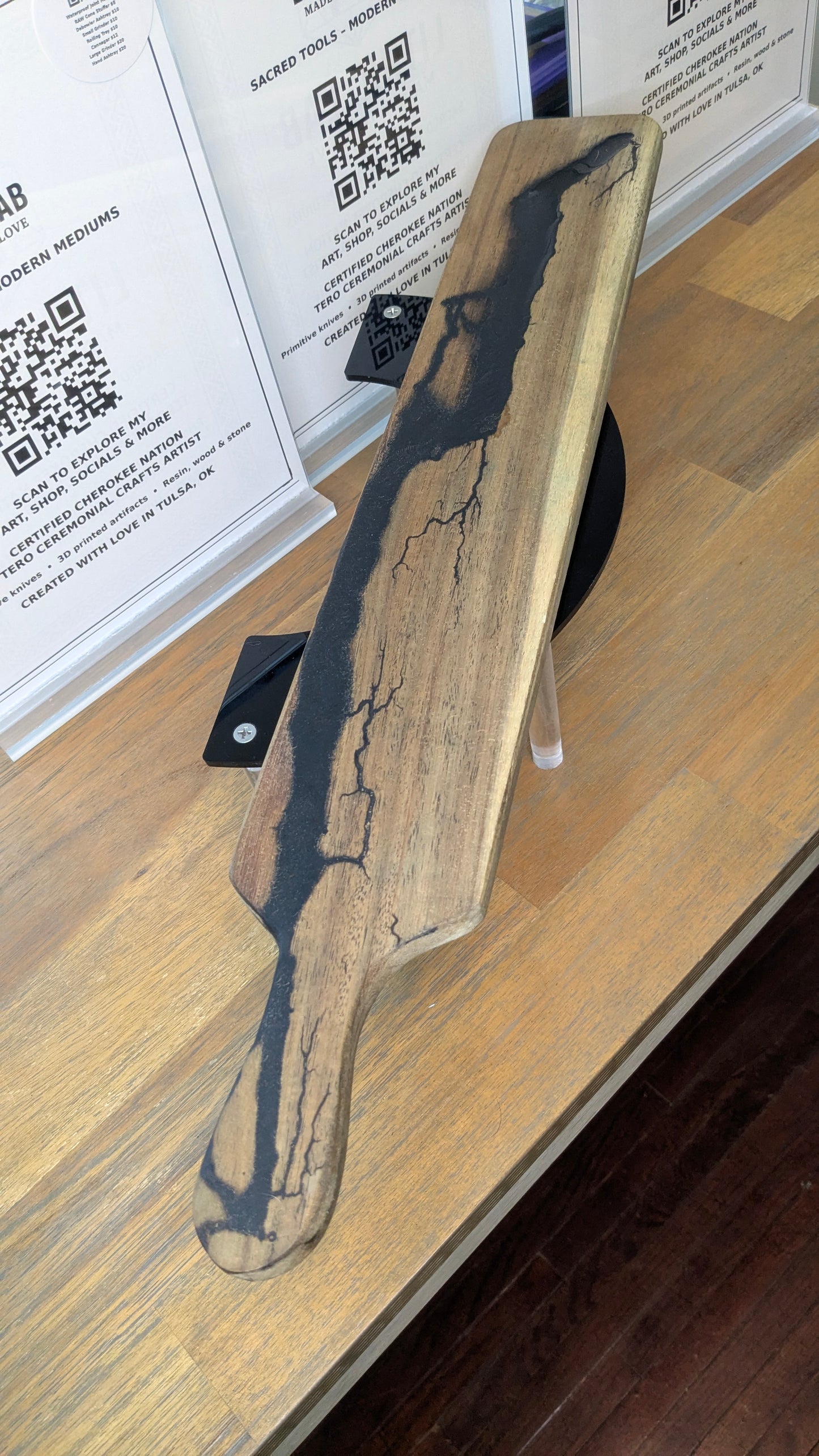 The Shungite Current — Fractal Charcuterie Board