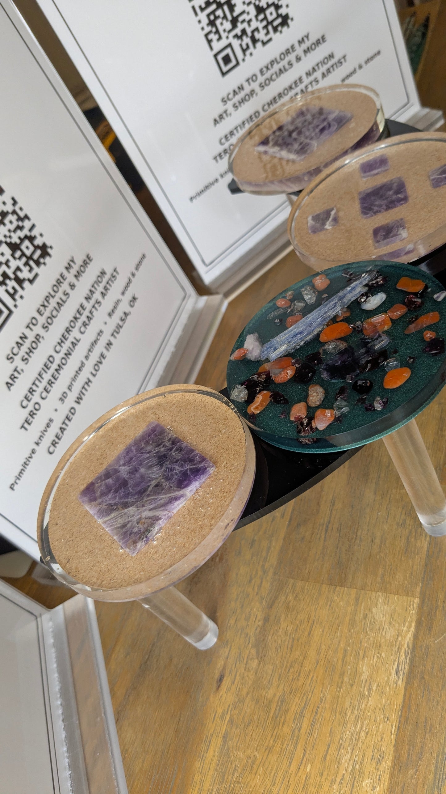 Earth Alchemy Coaster Set