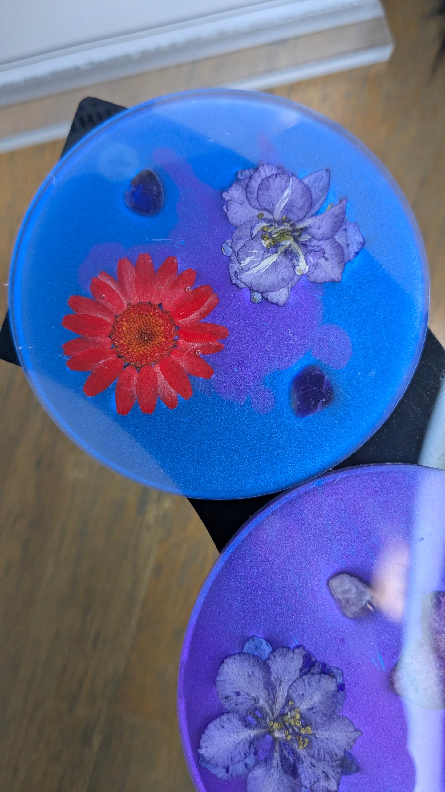 Cosmic Bloom Coaster Set
