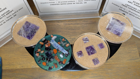 Earth Alchemy Coaster Set