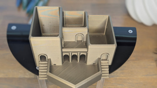 Citadel of Roots (A sacred chamber planter inspired by ancient stone architecture)